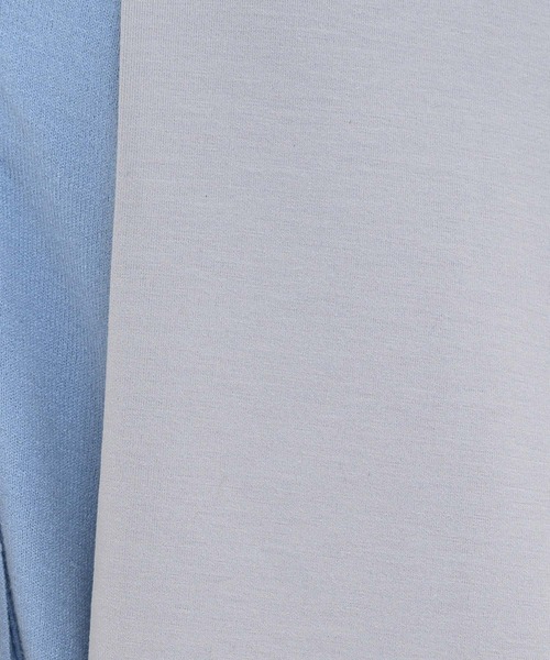 KATHARINE ROSS（キャサリンロス）の「【KATHARINE ROSS】日本製 スフレポンチノーカラーコート（ノーカラージャケット・レディース・グレー/ベージュ・MEDIUM）」の8枚目の写真