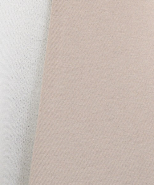 KATHARINE ROSS（キャサリンロス）の「【KATHARINE ROSS】日本製 スフレポンチノーカラーコート（ノーカラージャケット・レディース・グレー/ベージュ・MEDIUM）」の14枚目の写真
