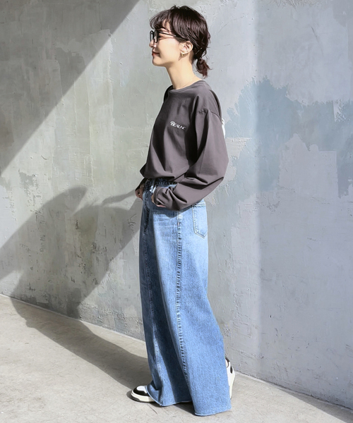新品 Spick and Span バックロゴロンT セール】バックロゴロンT（Tシャツ/カットソー）｜Spick & Span