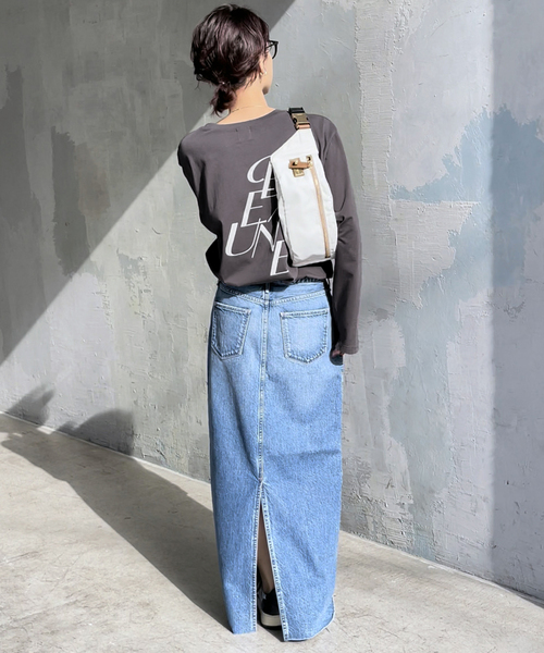 新品 Spick and Span バックロゴロンT Spick & Span（スピックアンドスパン）の「バックロゴロンT（T
