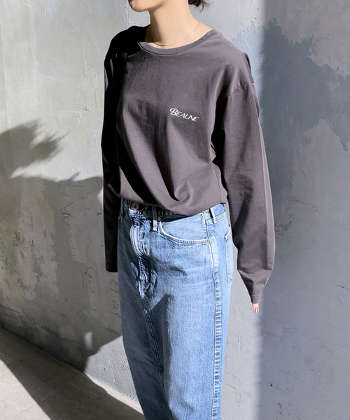 新品 Spick and Span バックロゴロンT Spick & Span（スピックアンドスパン）の「バックロゴロンT（T