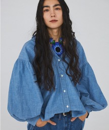 GENE HEAVENS | (GENE HEAVENS)ボリュームスリーブシャツ(シャツ/ブラウス)