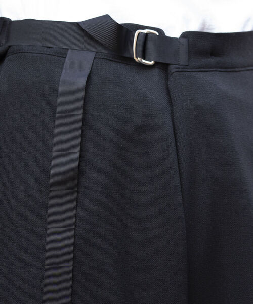 GLOSTER(グロスター)の「【GLOSTER/グロスター】ベルト付き ラップパンツ ワイドパンツ(その他パンツ・メンズ・ブラック・M/L)」の15枚目の写真