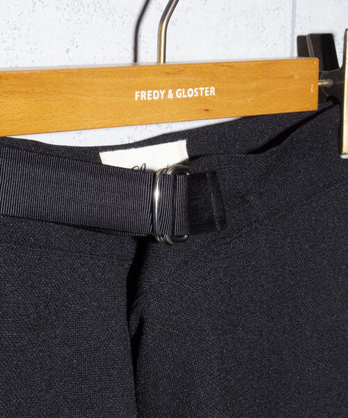 GLOSTER(グロスター)の「【GLOSTER/グロスター】ベルト付き ラップパンツ ワイドパンツ(その他パンツ・メンズ・ブラック・M/L)」の5枚目の写真
