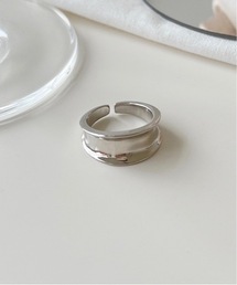 【blatto 925silver】 925シルバー デザイン リング フリーサイズ. bla-ring-g-1