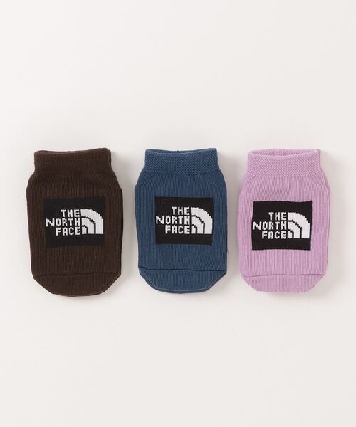 THE NORTH FACE（ザノースフェイス）の「ザ ノース フェイス THE NORTH FACE B Organic 3P_ベビー オーガニック 3P（ソックス/靴下・キッズ・グリーン/イエロー・J/S）」の2枚目の写真
