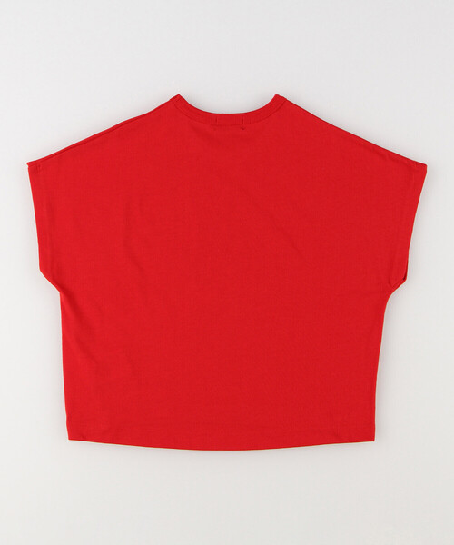 COMME CA ISM（コムサイズム）の「メッセージプリント　半袖ビッグＴシャツ（Tシャツ/カットソー・キッズ・レッド/ホワイト/ブルー/ブラック・110cm/120cm/130cm/140cm/150cm）」の8枚目の写真