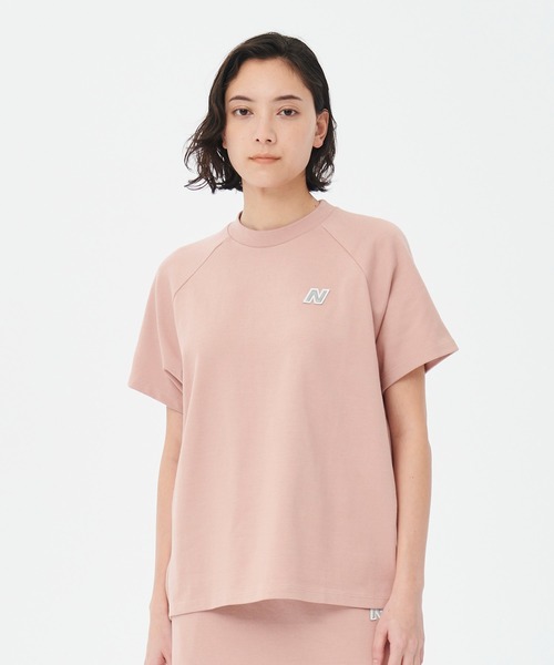 NEW BALANCE(ニューバランス)の「MET24 N Tee(Tシャツ/カットソー・レディース・グレー/スモークピンク/ブラウン/ホワイト・MEDIUM/LARGE/SMALL)」の4枚目の写真