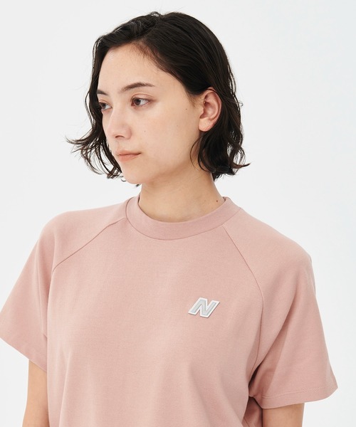 NEW BALANCE(ニューバランス)の「MET24 N Tee(Tシャツ/カットソー・レディース・グレー/スモークピンク/ブラウン/ホワイト・MEDIUM/LARGE/SMALL)」の14枚目の写真