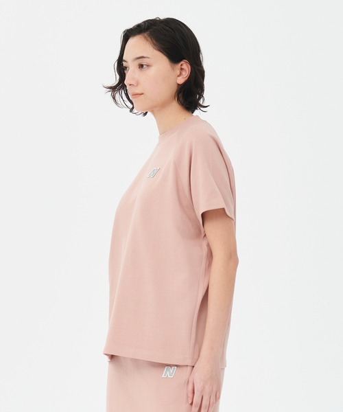 NEW BALANCE(ニューバランス)の「MET24 N Tee(Tシャツ/カットソー・レディース・グレー/スモークピンク/ブラウン/ホワイト・MEDIUM/LARGE/SMALL)」の16枚目の写真