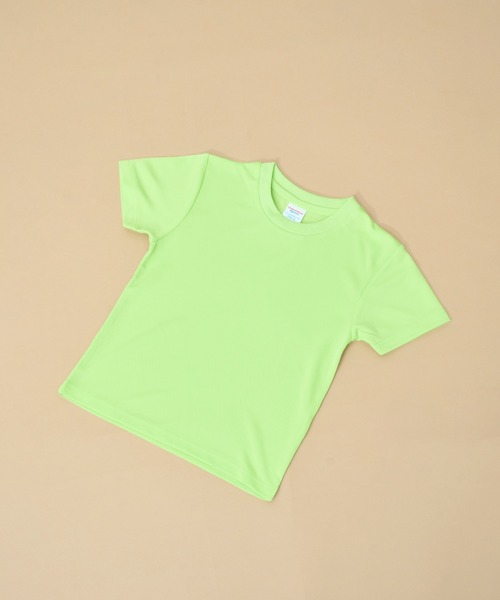 United Athle(ユナイテッドアスレ)の「【United Athle】4.1オンス ドライアスレチック Tシャツ〈キッズ〉 5900(Tシャツ/カットソー・キッズ・ホワイト/ネイビー/ライトブルー/ピンク/ライム/ラベンダー/レッド/イエロー/ミント/ブラック/ベビーピンク・140cm/150cm/160cm/120cm/130cm)」の3枚目の写真