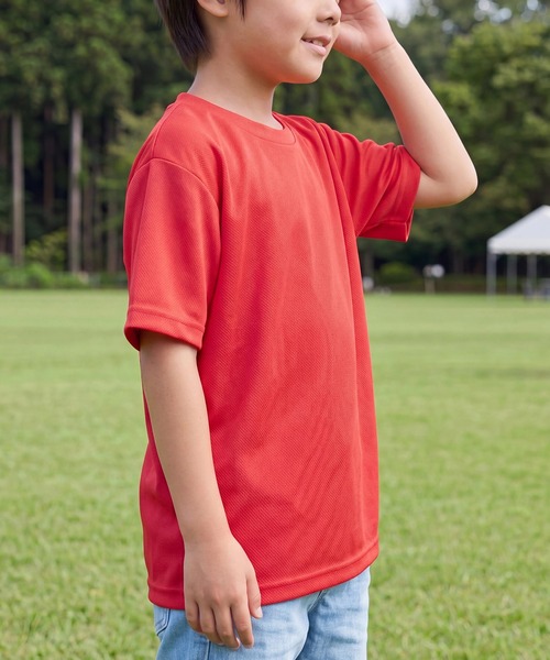 United Athle(ユナイテッドアスレ)の「【United Athle】4.1オンス ドライアスレチック Tシャツ〈キッズ〉 5900(Tシャツ/カットソー・キッズ・ホワイト/ネイビー/ライトブルー/ピンク/ライム/ラベンダー/レッド/イエロー/ミント/ブラック/ベビーピンク・140cm/150cm/160cm/120cm/130cm)」の15枚目の写真