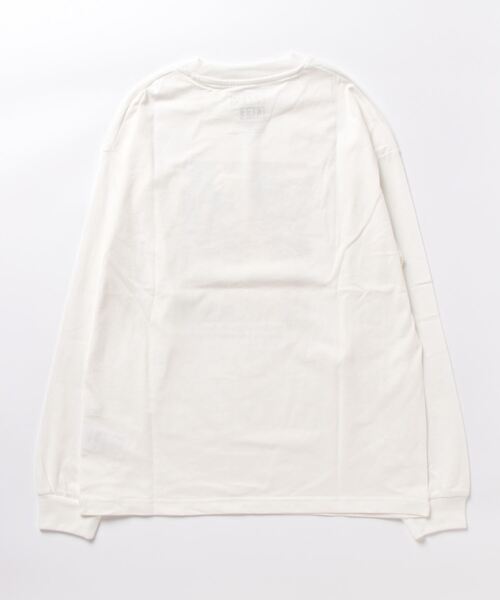 LOWRYS FARM（ローリーズファーム）の「ＬＩＦＥ＊フォトロンＴロングスリーブ　193439（Tシャツ/カットソー・レディース・グレー/ホワイト・FREE）」の22枚目の写真