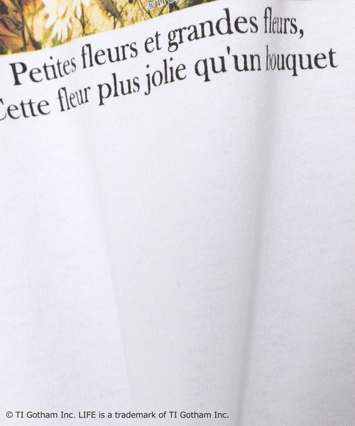 LOWRYS FARM（ローリーズファーム）の「ＬＩＦＥ＊フォトロンＴロングスリーブ　193439（Tシャツ/カットソー・レディース・グレー/ホワイト・FREE）」の13枚目の写真