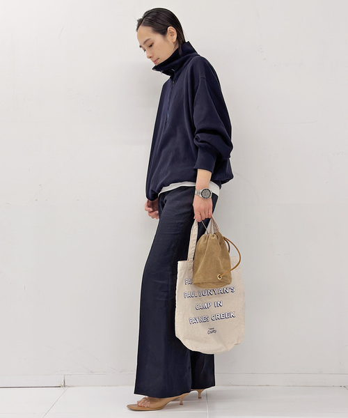 GOOD ROCK SPEED（グッドロックスピード）の「【GOOD ROCK SPEED】別注PARK VILLAGE Tote（トートバッグ・レディース・アイボリー・FREE）」の2枚目の写真