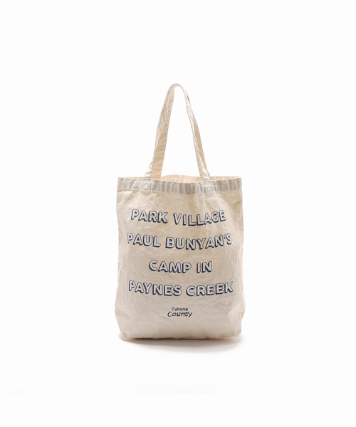 GOOD ROCK SPEED（グッドロックスピード）の「【GOOD ROCK SPEED】別注PARK VILLAGE Tote（トートバッグ・レディース・アイボリー・FREE）」の3枚目の写真