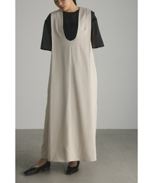 ディープUフレアワンピース