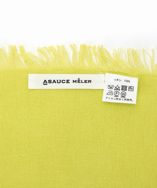 Plage アソースメレ ASA DRY CANVAS ストール ストールブランド | 日本 | ASAUCE MELER