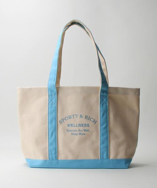 ＜Sporty&Rich＞ WELLNESS TOTE BAG（トートバッグ）｜SPORTY&RICH（スポーティアンドリッチ）のファッション
