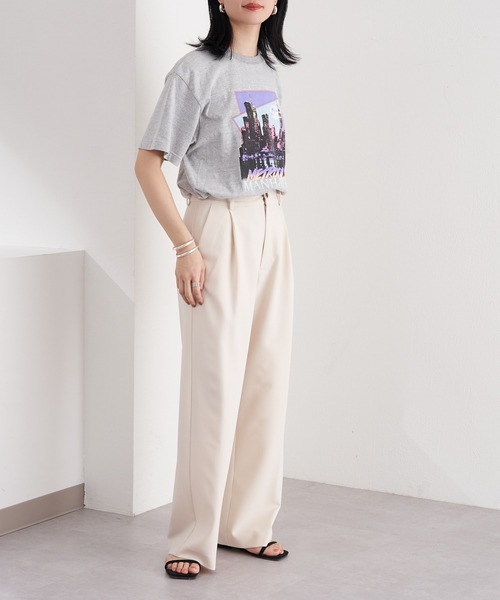 GOOD ROCK SPEED(グッドロックスピード)の「【GOOD ROCK SPEED/グッドロックスピード】CITY Tee(Tシャツ/カットソー・レディース・ブラック/グレー/ホワイト・FREE)」の14枚目の写真