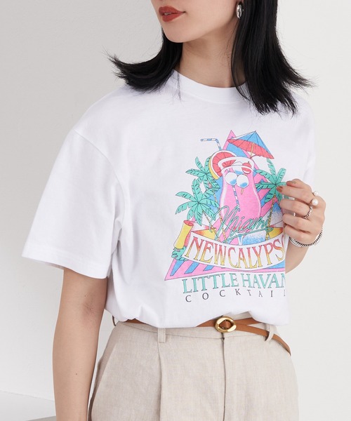 GOOD ROCK SPEED(グッドロックスピード)の「【GOOD ROCK SPEED/グッドロックスピード】CITY Tee(Tシャツ/カットソー・レディース・ブラック/グレー/ホワイト・FREE)」の18枚目の写真