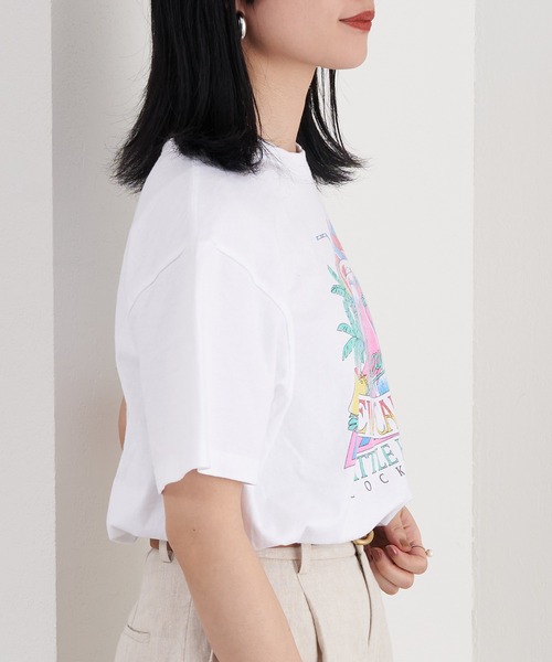 Tシャツ・カットソー teket Lucky Tee 5FT1424 TEGETEGE Tシャツ ブラック | Hytto＆Co