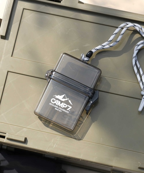 CAMP7（キャンプセブン）の「【CAMP7】マルチケース（その他小物・メンズ・ブラック/オフホワイト・ONE SIZE）」の4枚目の写真