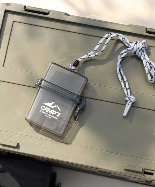 CAMP7（キャンプセブン）の「【CAMP7】マルチケース（その他小物・メンズ・ブラック/オフホワイト・ONE SIZE）」の5枚目の写真