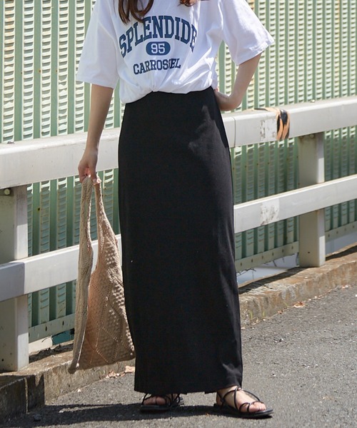 Shelly island（シェリーアイランド）の「コットンエンボスロング