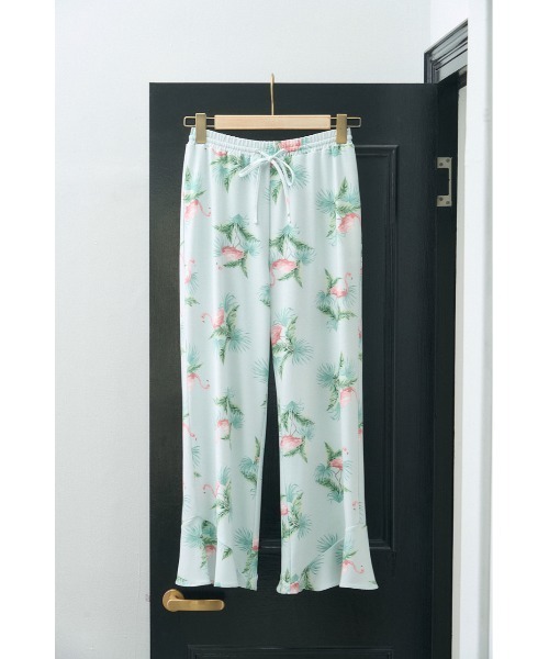 AZUL HOME（アズールホーム）の「【AZUL HOME】MILKY TOUCH PATTERN PANTS/ミルキータッチパターンパンツ（その他パンツ・レディース・ピンク系その他/ブルー系その他・FREE）」の2枚目の写真