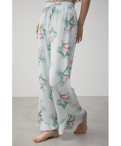 AZUL HOME（アズールホーム）の「【AZUL HOME】MILKY TOUCH PATTERN PANTS/ミルキータッチパターンパンツ（その他パンツ・レディース・ピンク系その他/ブルー系その他・FREE）」の4枚目の写真
