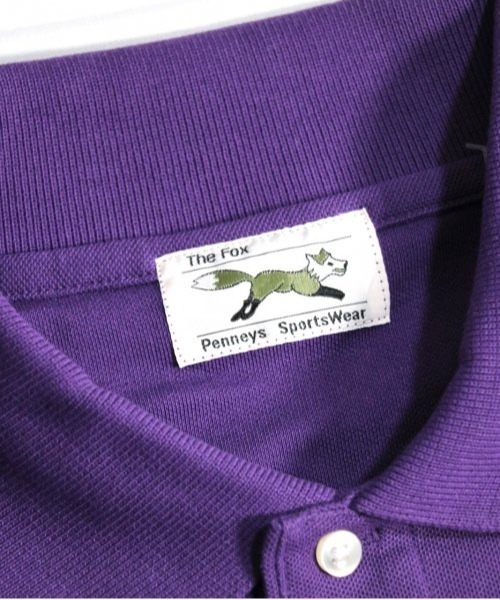 2AM(ツーエイエム)の「【PENNEY'S/ペニーズ】THE FOX POLO SHIRTS ポロシャツ/半袖(ポロシャツ・メンズ・ネイビー/ブラック/ピンク/パープル/ホワイト/グリーン・X-LARGE/XX-LARGE/LARGE/MEDIUM)」の16枚目の写真