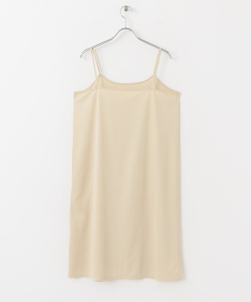 ITEMS URBANRESEARCH(アイテムズ アーバンリサーチ)の「インナーキャミワンピース(その他アンダーウェア/インナー・レディース・ベージュ/ブラック・FREE)」の7枚目の写真