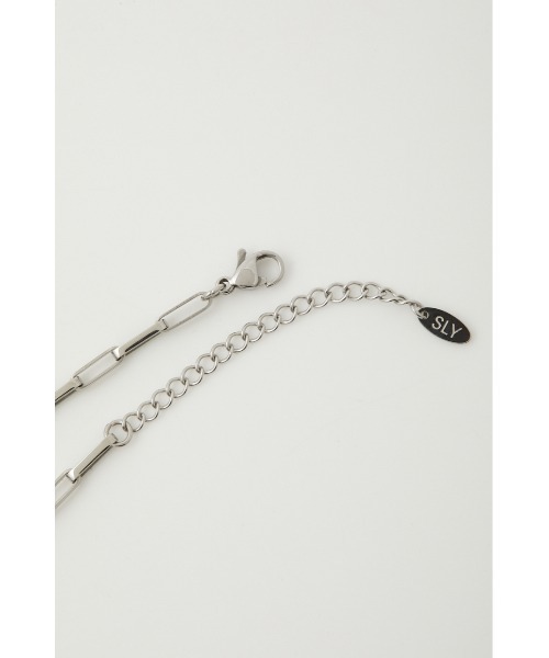 SLY（スライ）の「STAINLESS CHAIN N/C ステンレス チェーン ネックレス（ネックレス・レディース・シルバー・FREE）」の5枚目の写真