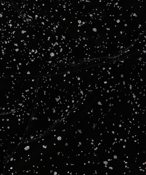 BELPER(ベルパー)の「VELVET CAMISOLE(キャミソール・レディース・ブラック/レッド・2)」の5枚目の写真