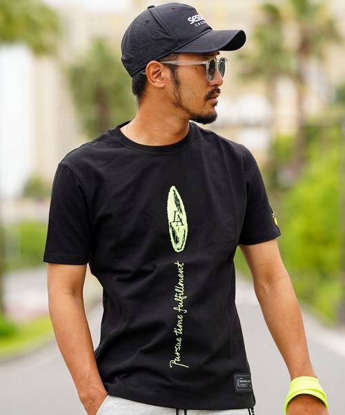 アダムスジャグラー Tシャツ S adamsJUGGLER（アダムスジャグラー）の「サーフタイムLAティー