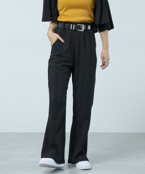 PAGEBOY（ページボーイ）の「ジャガードイージーパンツ（その他パンツ・レディース・ブラック/グレイッシュベージュ/ブラウン・FREE）」の8枚目の写真