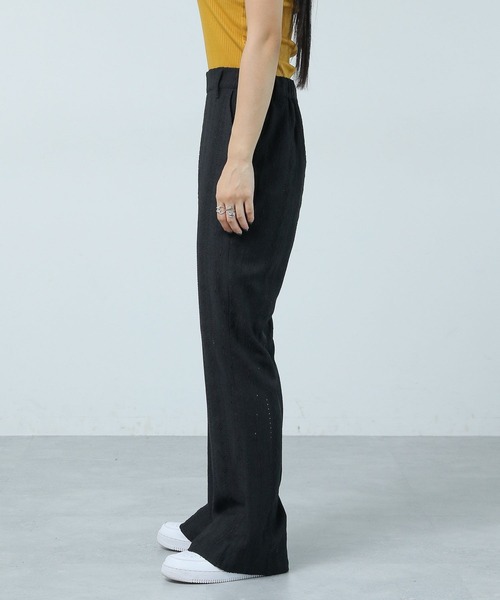 PAGEBOY（ページボーイ）の「ジャガードイージーパンツ（その他パンツ・レディース・ブラック/グレイッシュベージュ/ブラウン・FREE）」の9枚目の写真