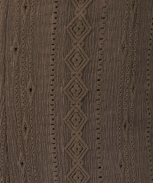 PAGEBOY（ページボーイ）の「ジャガードイージーパンツ（その他パンツ・レディース・ブラック/グレイッシュベージュ/ブラウン・FREE）」の10枚目の写真