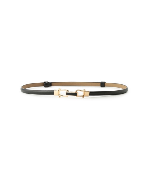 ROPE' PICNIC（ロペピクニック）の「10mmスムースくるみビットバックルスライドベルト（ベルト・レディース・キナリ/ブラウン/ブラック/ブルー系その他6・FREE）」の5枚目の写真