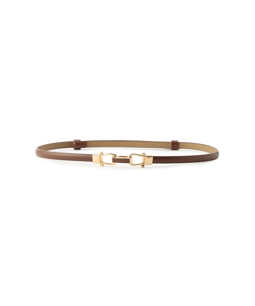 ROPE' PICNIC（ロペピクニック）の「10mmスムースくるみビットバックルスライドベルト（ベルト・レディース・キナリ/ブラウン/ブラック/ブルー系その他6・FREE）」の7枚目の写真