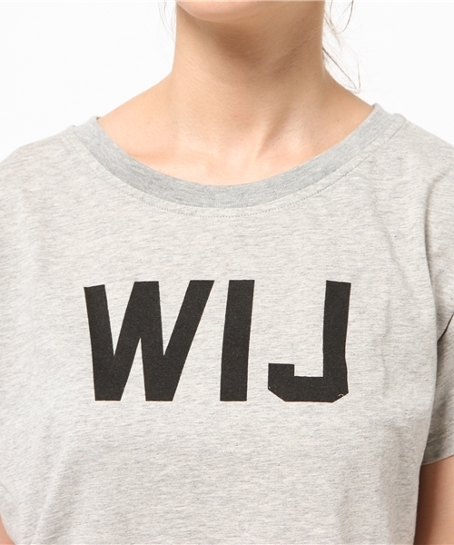 Kastane(カスタネ)の「【Kastane】ドライタッチプリントTシャツ(Tシャツ/カットソー・レディース・オフホワイト/グレー/チャコールグレー/ピンク・FREE)」の5枚目の写真