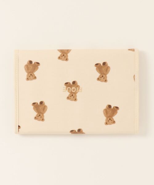 gelato pique（ジェラートピケ）の「PIQUEベア柄母子手帳ケースM（母子