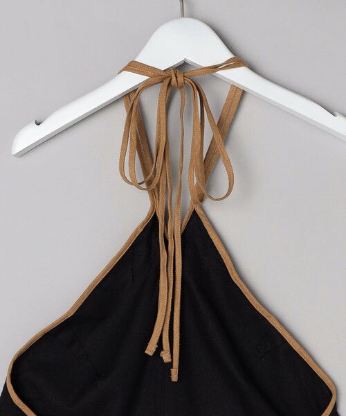 Firsthand(ファーストハンド)の「Baserange/ベースレンジ MAR JUMPSUIT / ジャンプスーツ / オールインワン / JUMA-WS-AU23(サロペット/オーバーオール・レディース・ブラック・X-SMALL)」の4枚目の写真