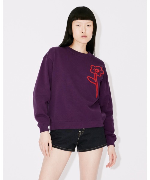KENZO(ケンゾー)の「'KENZO Rue Vivienne' スウェット(スウェット・レディース・パープル/レッド系その他・MEDIUM/SMALL/X-SMALL)」の2枚目の写真