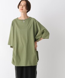 LEPSIM | ラグランスリットTシャツチュニック　971235(ワンピース)