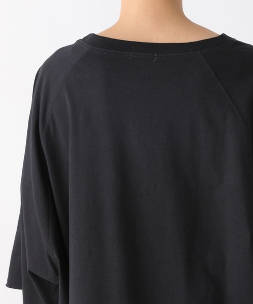 LEPSIM(レプシィム)の「ラグランスリットTシャツチュニック 971235(ワンピース・レディース・ブラック/カーキ/オフホワイト・FREE)」の17枚目の写真