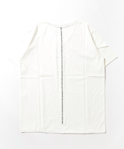 Mag.(マグ)の「【2p】VネックTシャツ(Tシャツ/カットソー・メンズ・ホワイト/ブラック・LARGE/MEDIUM)」の7枚目の写真