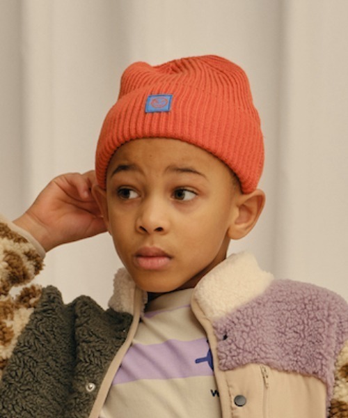 Wynken（ウィンケン）の「Wynken / ビーニー（ハット・キッズ・ピンク/オレンジ・ONE）」の2枚目の写真