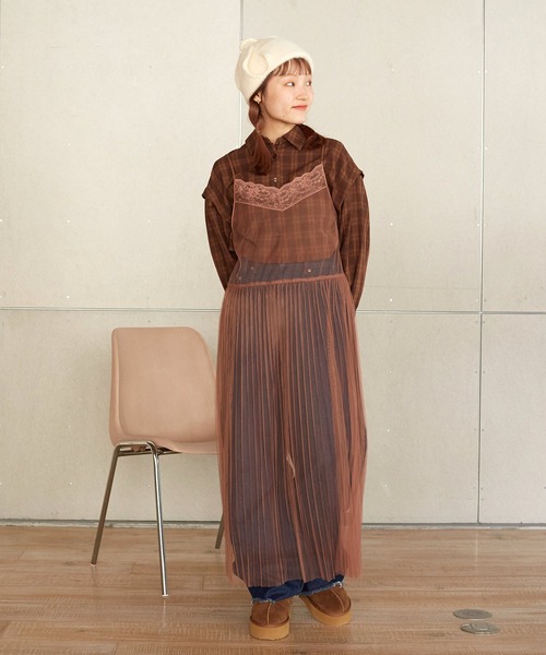 w closet(ダブルクローゼット)の「ニットキャップ(ニットキャップ/ビーニー・レディース・ブラック/ベージュ/オレンジ/アイボリー・FREE)」の5枚目の写真